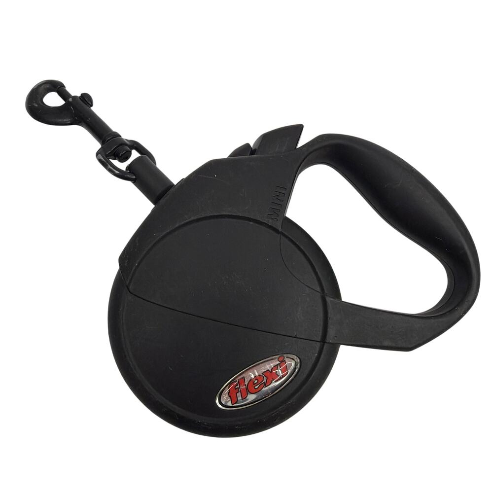 Flexi Mini Retractable Dog Leash Cord Black Up to 18 lb Made in Germany